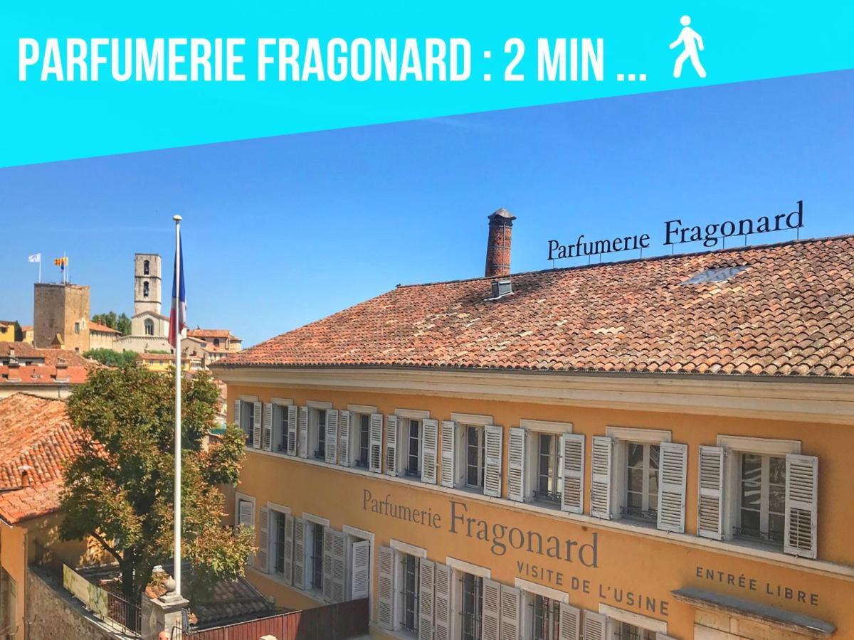 Parking Prive - Vue Mer - Wifi - Centre Historique Grasse Exterior foto